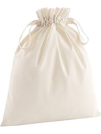 Sac à cordon en coton biologique doux - westford mill