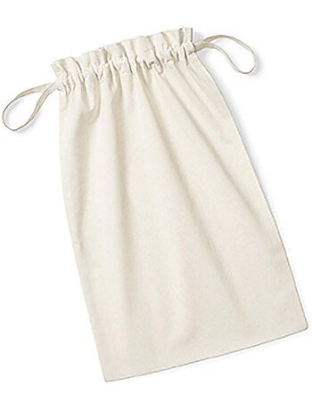 Sac à cordon en coton biologique doux - westford mill