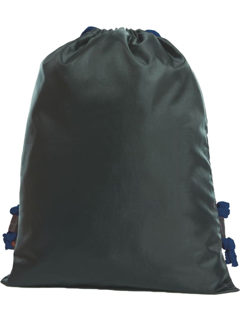 Sac à cordon flash - halfar Noir Bleu marine - Kiabi