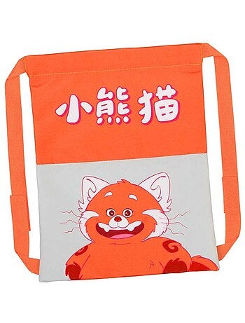 Sac à Cordon Joy - Disney Alerte Rouge Cub - Rouge - Taille Unique