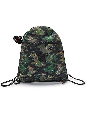 Sac à cordon piscine et sport 'Kipling Supertaboo' camo dinosaures Kipling