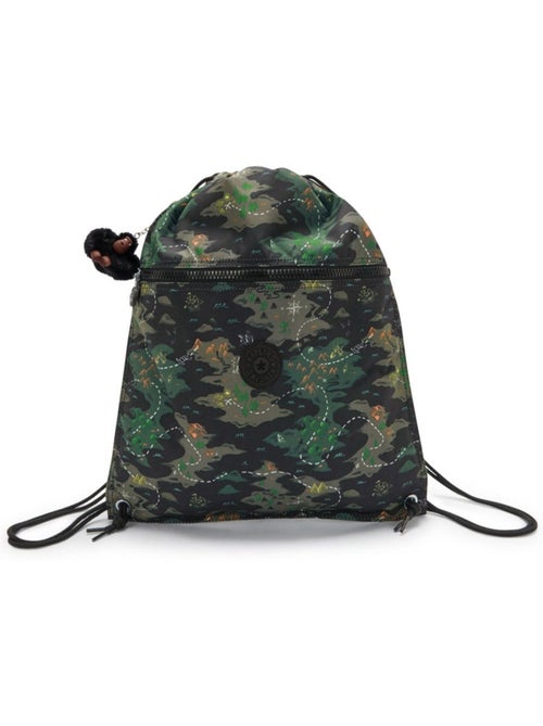 Sac à cordon piscine et sport 'Kipling Supertaboo' camo dinosaures Kipling - Kiabi