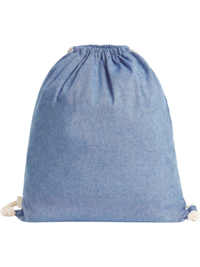 Sac à cordon planet - halfar Bleu - Kiabi