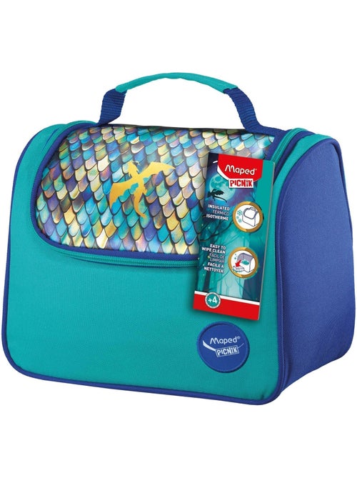 Sac à déjeuner avec bandoulière Dragon - Kiabi