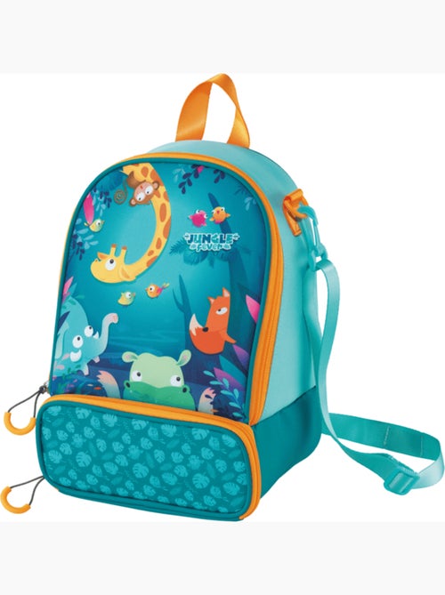 Sac à déjeuner isotherme pour enfant jungle - Kiabi