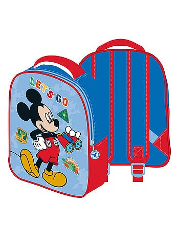 Sac à dos - Disney Mickey -Let's Go - 28x23x9,5 cm