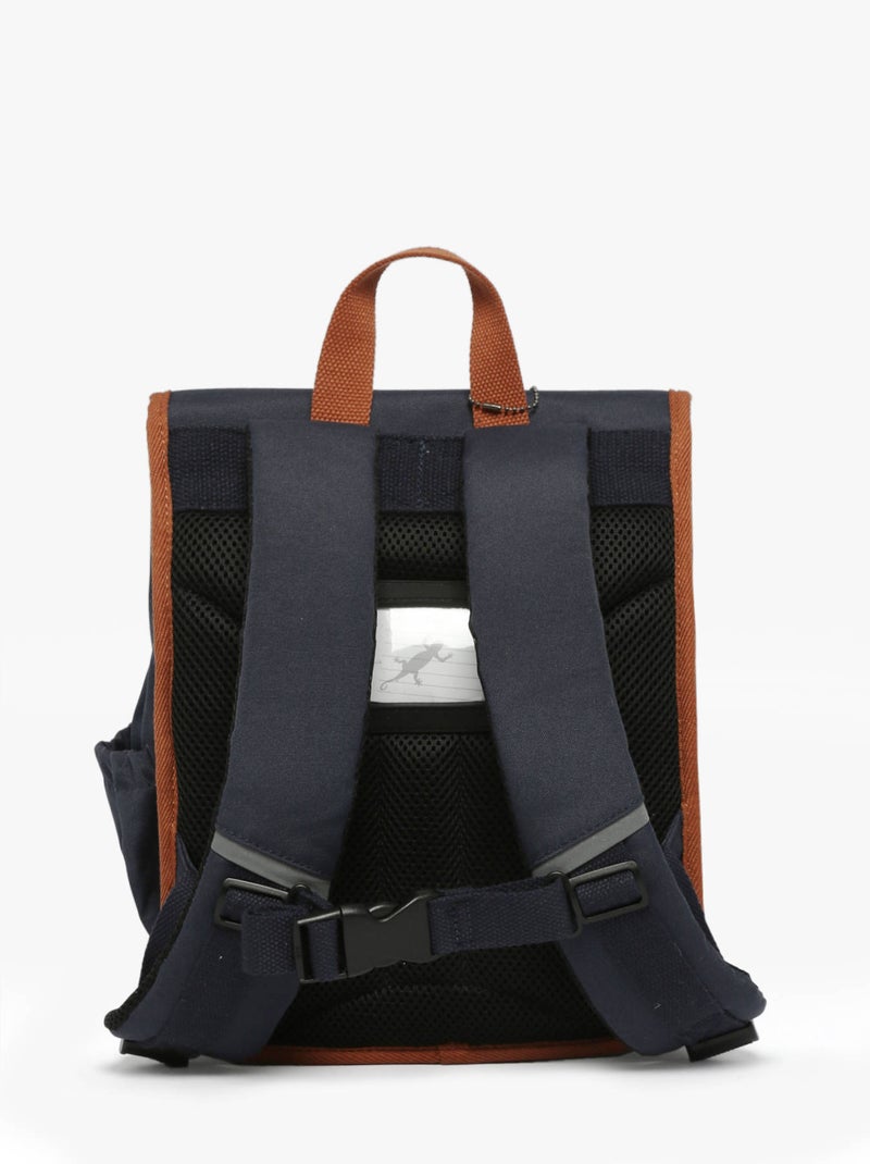 Sac À Dos 1 Compartiment Cameleon Bleu Marron Bleu - Kiabi