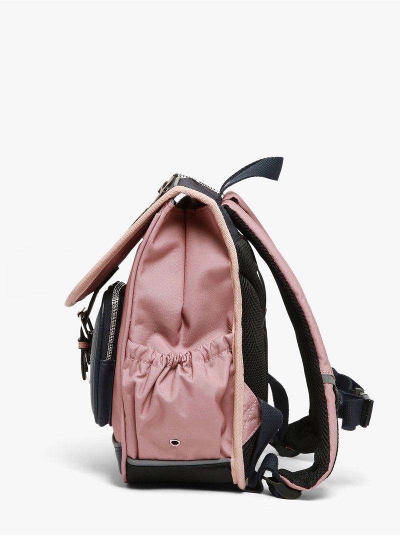 Sac À Dos 1 Compartiment Cameleon Bleu Rose Bleu - Kiabi