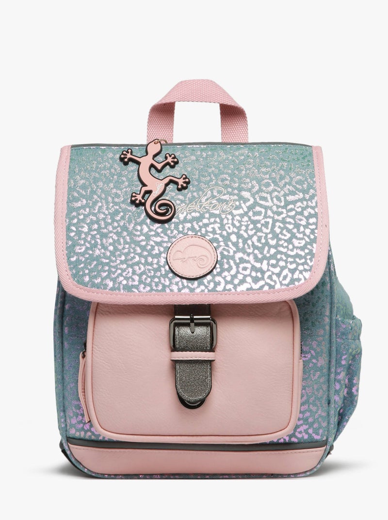 Sac À Dos 1 Compartiment Cameleon Gris Rose foncé Gris - Kiabi