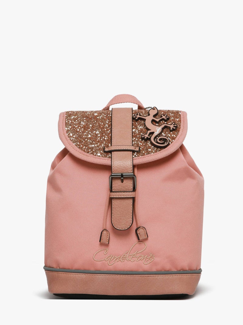 Sac À Dos 1 Compartiment Cameleon Rose bonbon - Kiabi