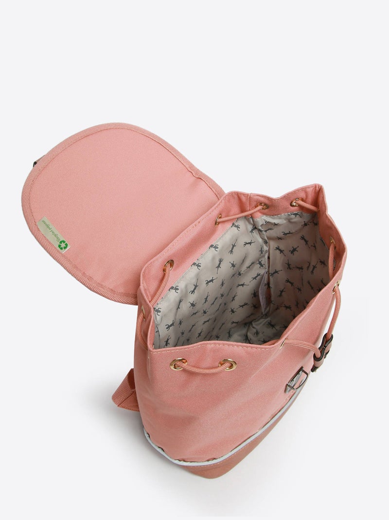 Sac À Dos 1 Compartiment Cameleon Rose bonbon - Kiabi