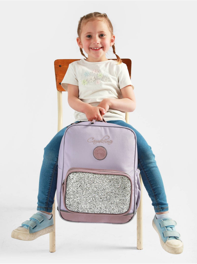 Sac À Dos 1 Compartiment Cameleon Violet clair - Kiabi