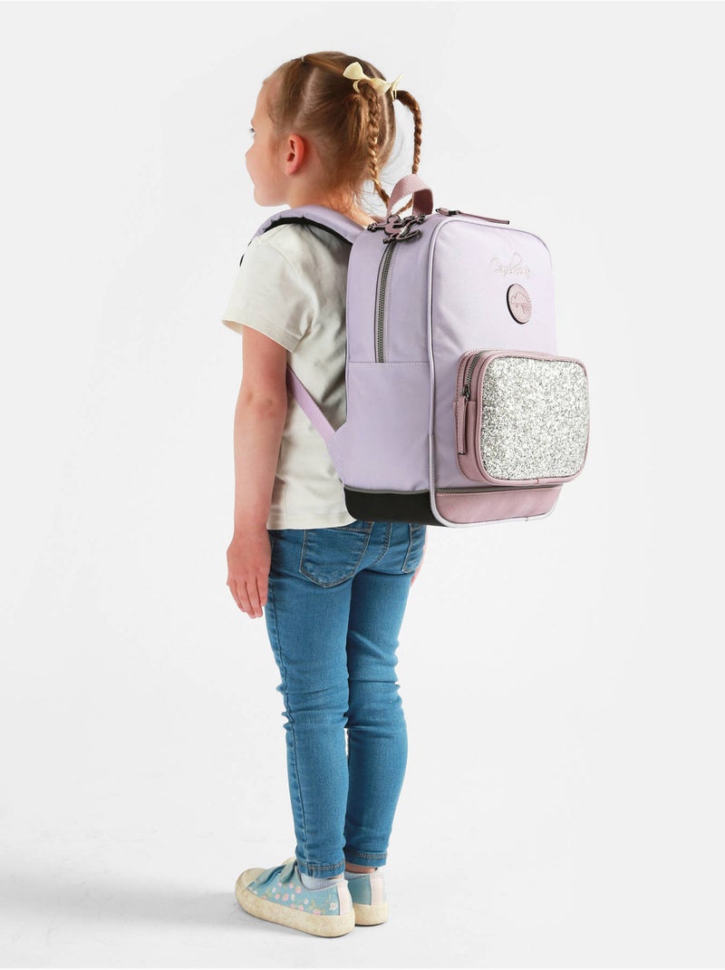 Sac À Dos 1 Compartiment Cameleon Violet clair - Kiabi
