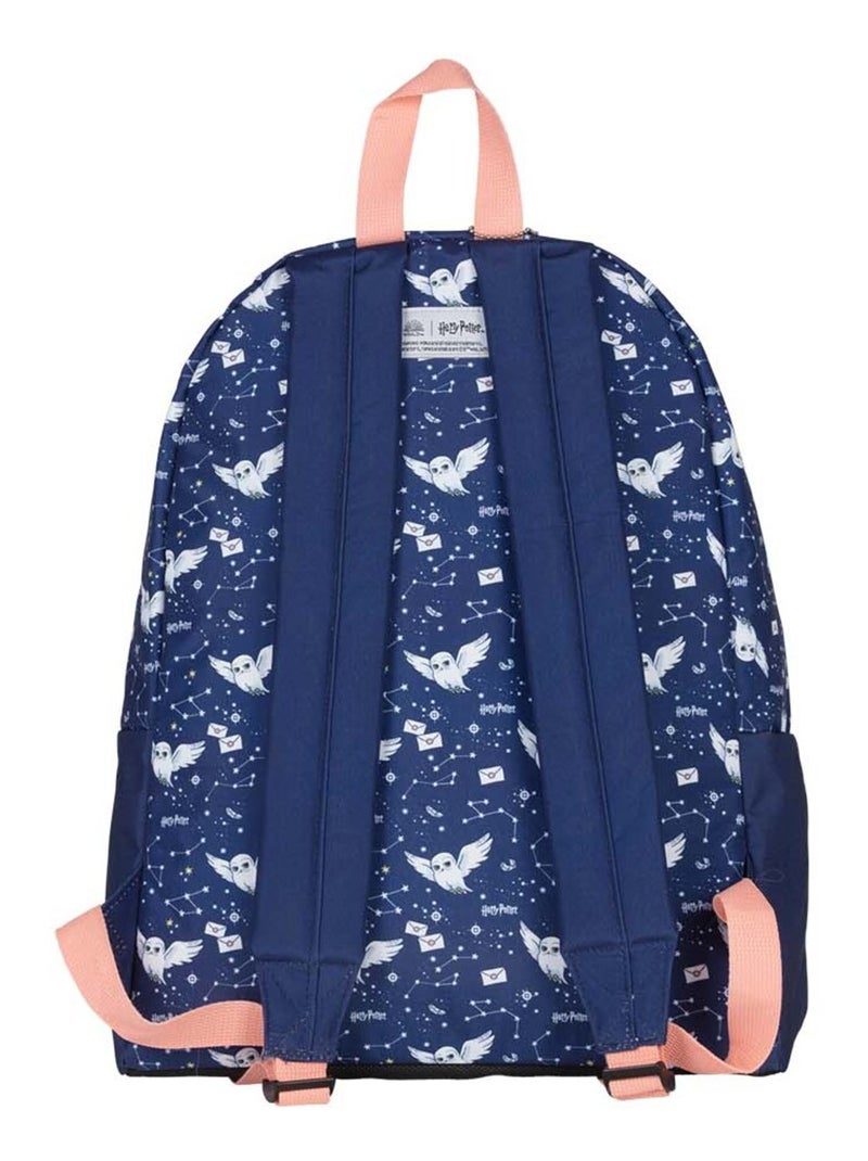 Sac à dos 1 compartiment fille HARRY POTTER Hedwig Bleu gris - Kiabi