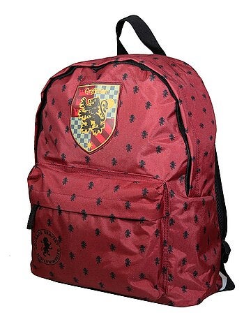 Sac à dos 1 compartiment Harry Potter Gryffondor Rouge Bagtrotter