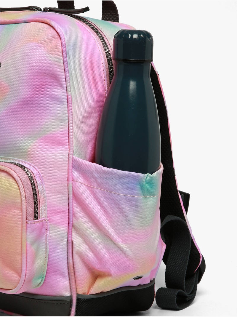 Sac À Dos 1 Compartiment Vintage Fantasy Cameleon Rose pâle - Kiabi