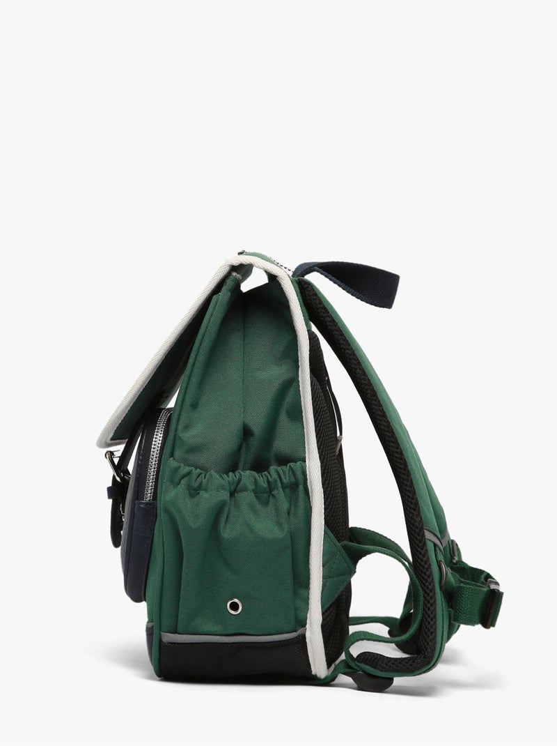 Sac À Dos 1 Compartiment Vintage Urban Cameleon Vert bouteille - Kiabi