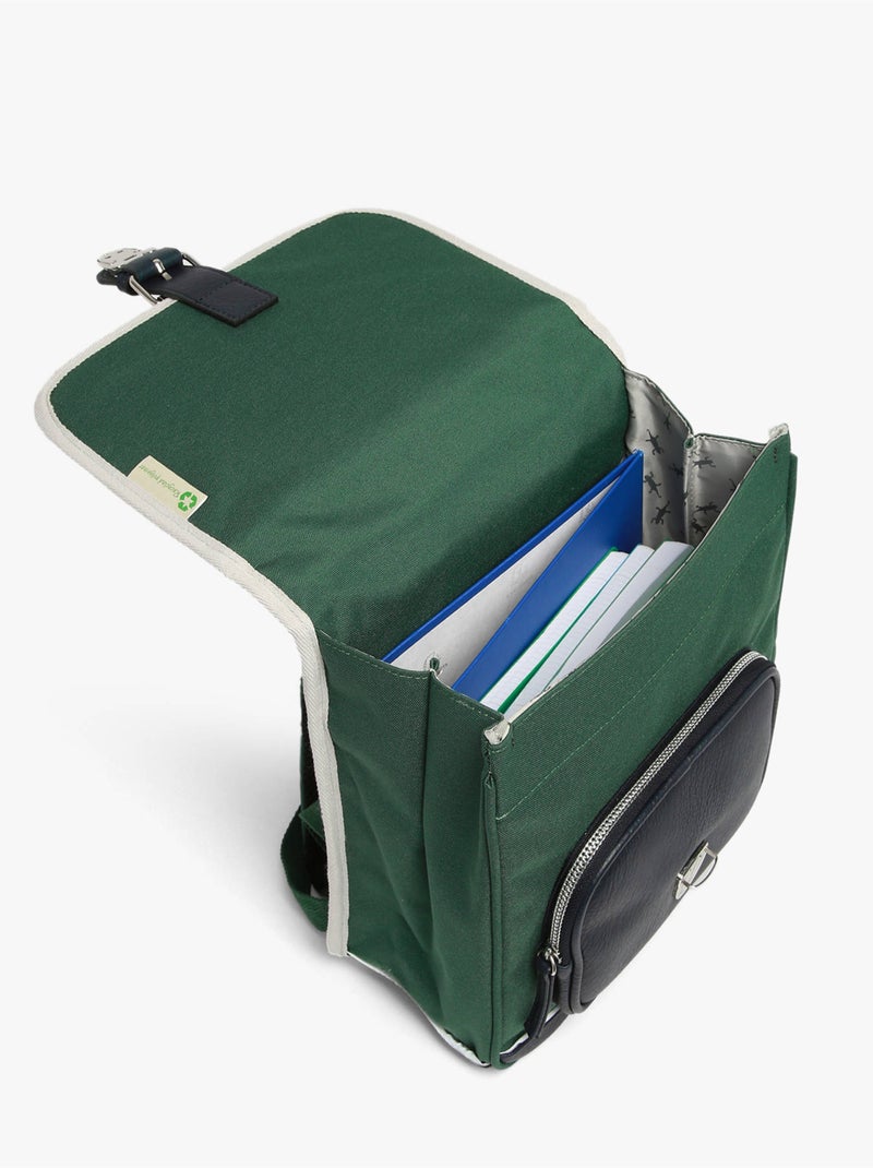 Sac À Dos 1 Compartiment Vintage Urban Cameleon Vert bouteille - Kiabi