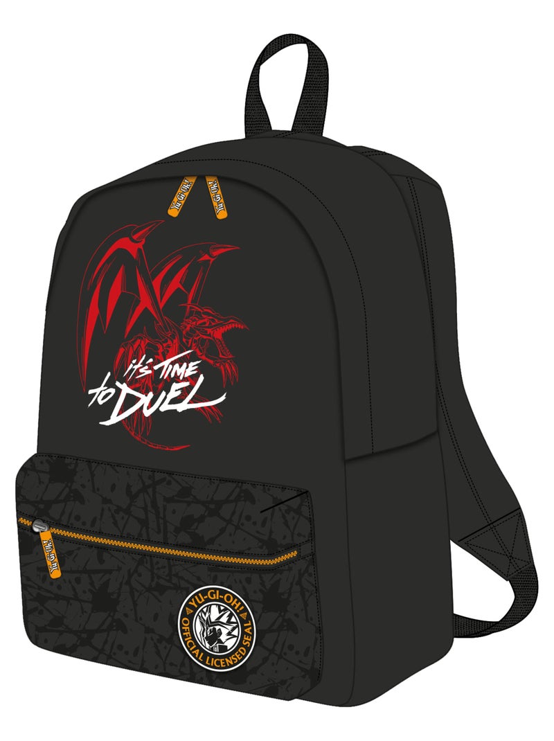 Sac à dos 1 compartiment YU GI OH DUEL Noir - Kiabi