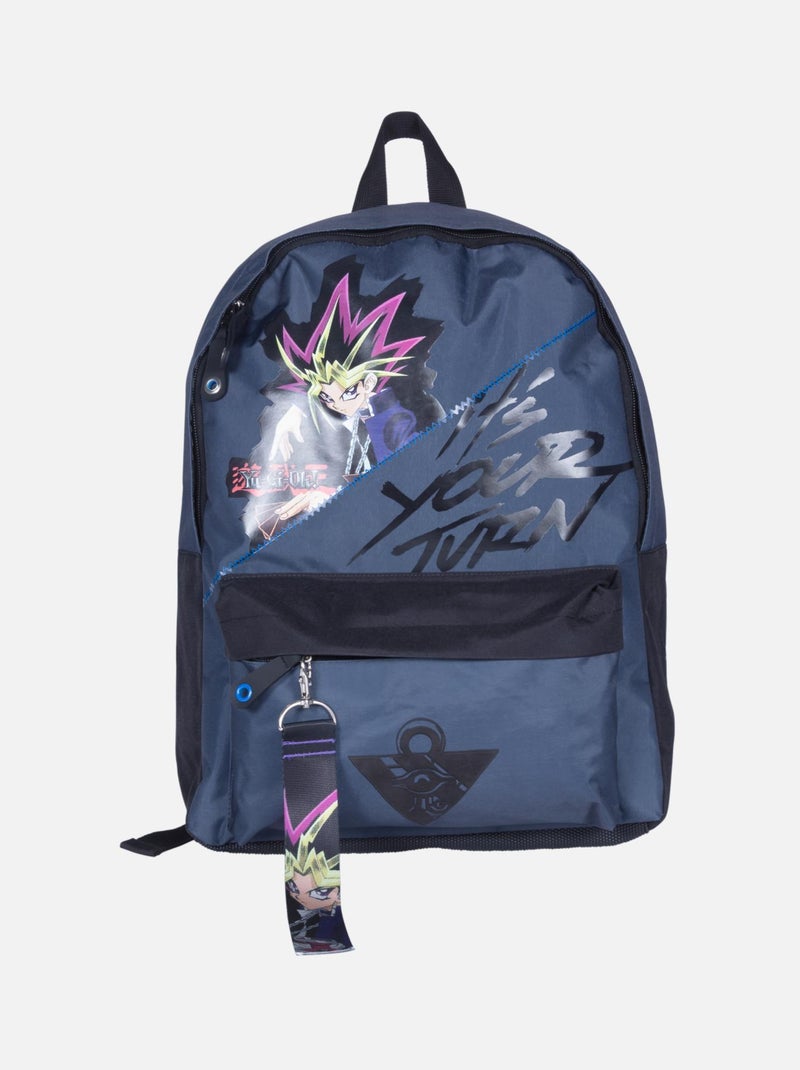 Sac à dos 1 compartiment YU GI OH YOUR TURN Noir - Kiabi