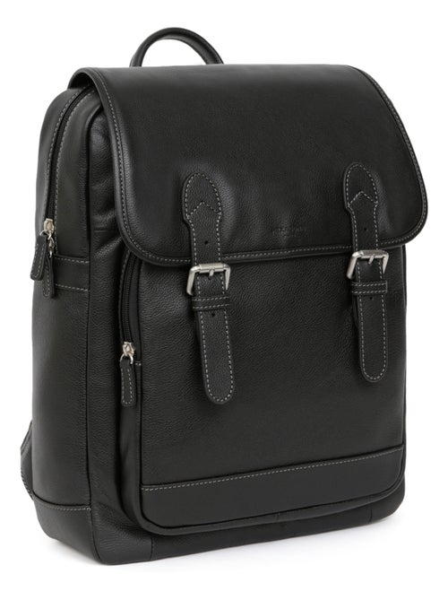 Sac à dos  13" & A4  Cuir CONFORT - Kiabi