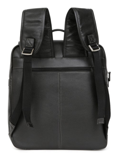 Sac à dos  13" & A4  Cuir CONFORT - Kiabi