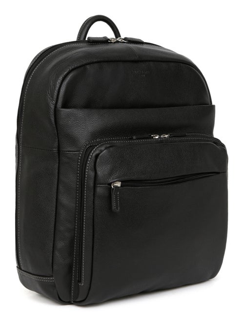 Sac à dos  13" & A4  Cuir CONFORT - Kiabi