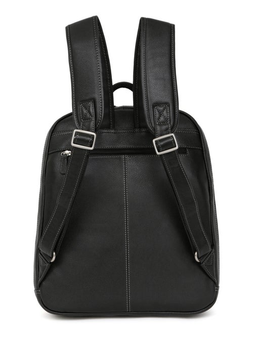 Sac à dos  13" & A4  Cuir CONFORT - Kiabi