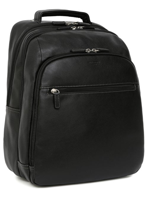 Sac à dos  13" & A4  Cuir CONFORT - Kiabi