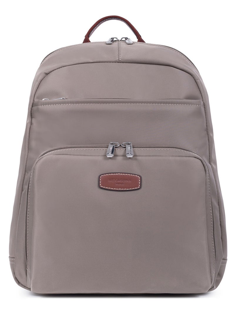Sac à dos  13" & A4 DIVERSITÉ Taupe - Kiabi