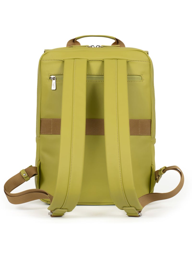 Sac à dos  13 & A4 NAMI Vert anis - Kiabi