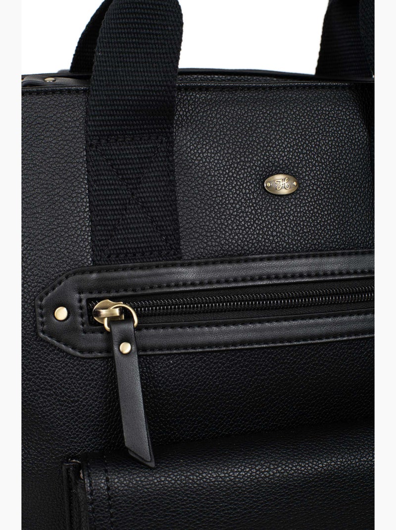 Sac à dos  13" & A4 RONDA Noir - Kiabi