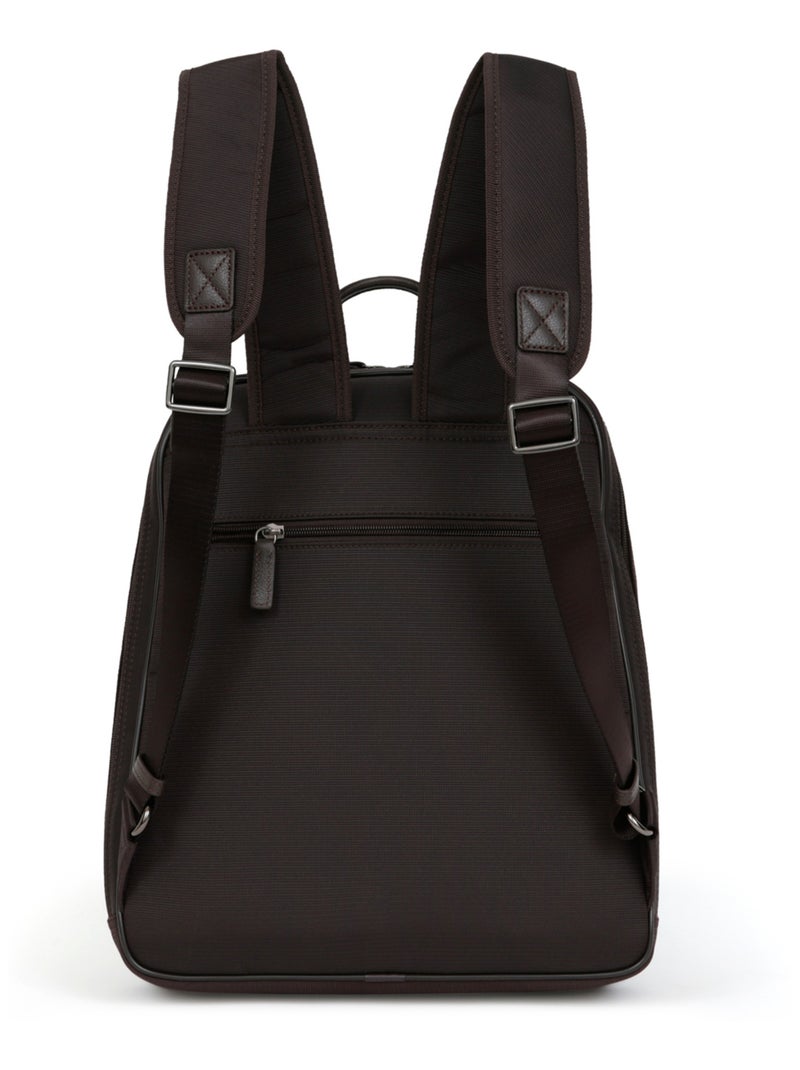 Sac à dos  13" & a4 travel business hexagona Marron - Kiabi