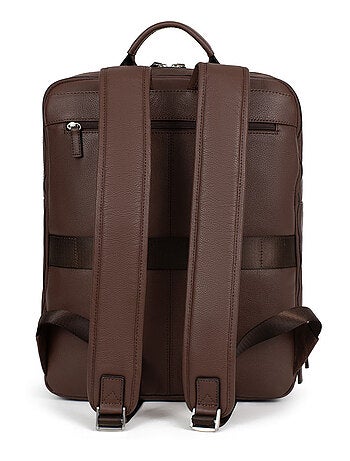 Sac à dos 15" & tablette & a4 cuir confort hexagona