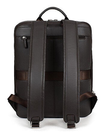 Sac à dos 15" & tablette & a4 cuir confort hexagona