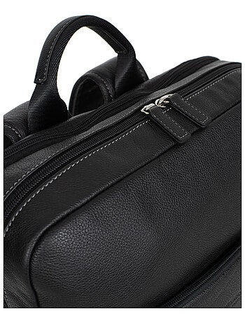 Sac à dos 15" & tablette & a4 cuir confort hexagona