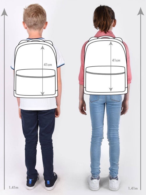 Sac À Dos 2 Compartiments Cameleon - Kiabi