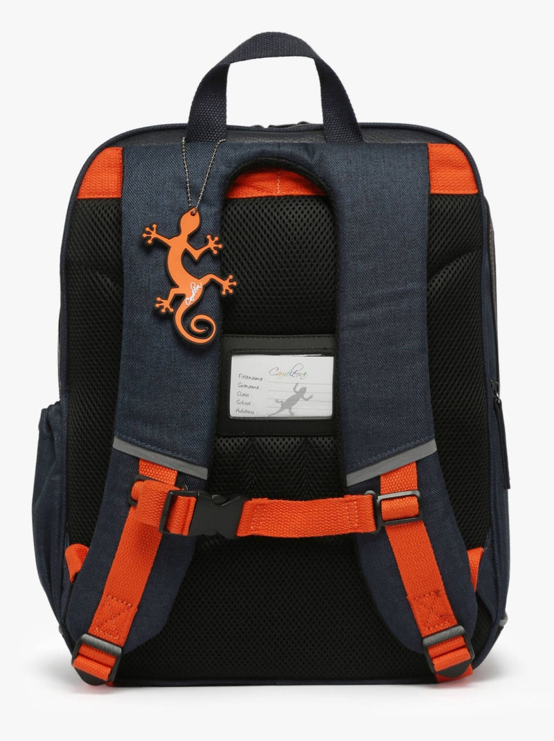 Sac À Dos 2 Compartiments Cameleon Blanc Orange clair - Kiabi