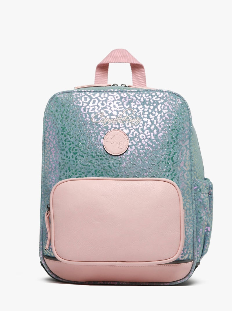 Sac À Dos 2 Compartiments Cameleon Gris Rose foncé Gris - Kiabi