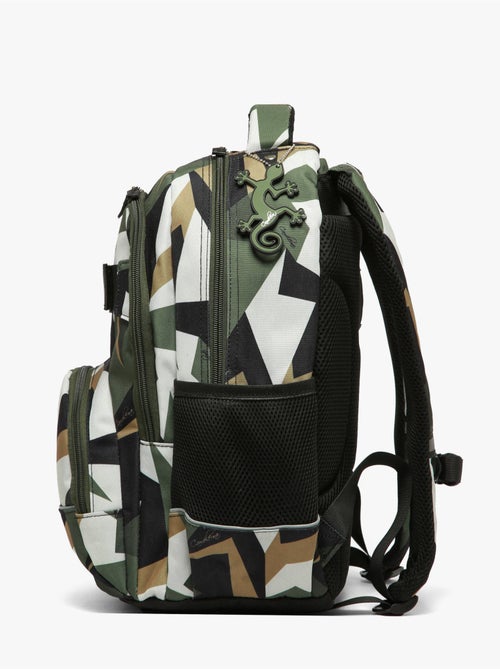 Sac À Dos 2 Compartiments Cameleon Polyester Recycle - Kiabi