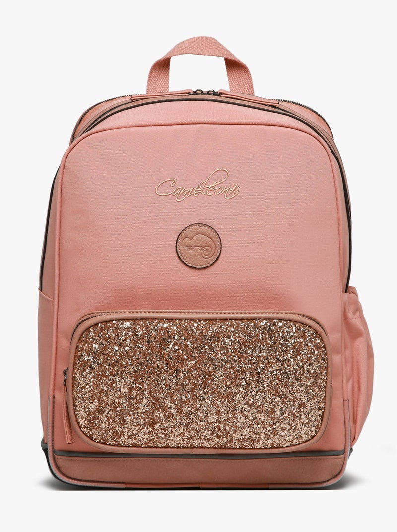 Sac À Dos 2 Compartiments Cameleon Rose bonbon - Kiabi