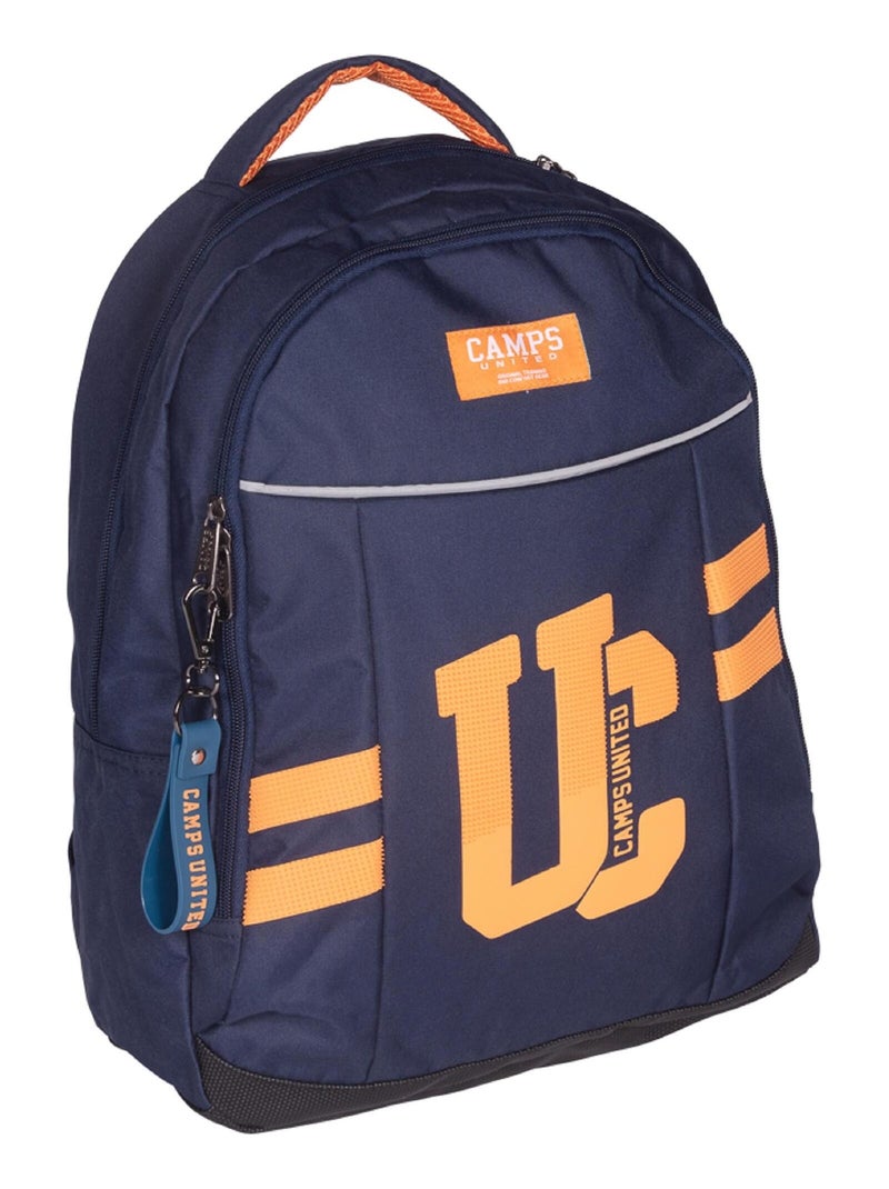 SAC A DOS 2 COMPARTIMENTS CAMPS ATHLEISURE Bleu marine - Kiabi