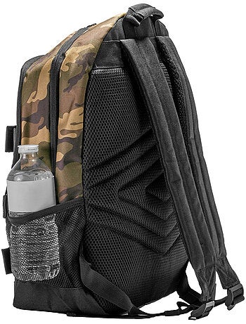Sac à dos 2 compartiments et dos et bretelles rembourrés camo umbro