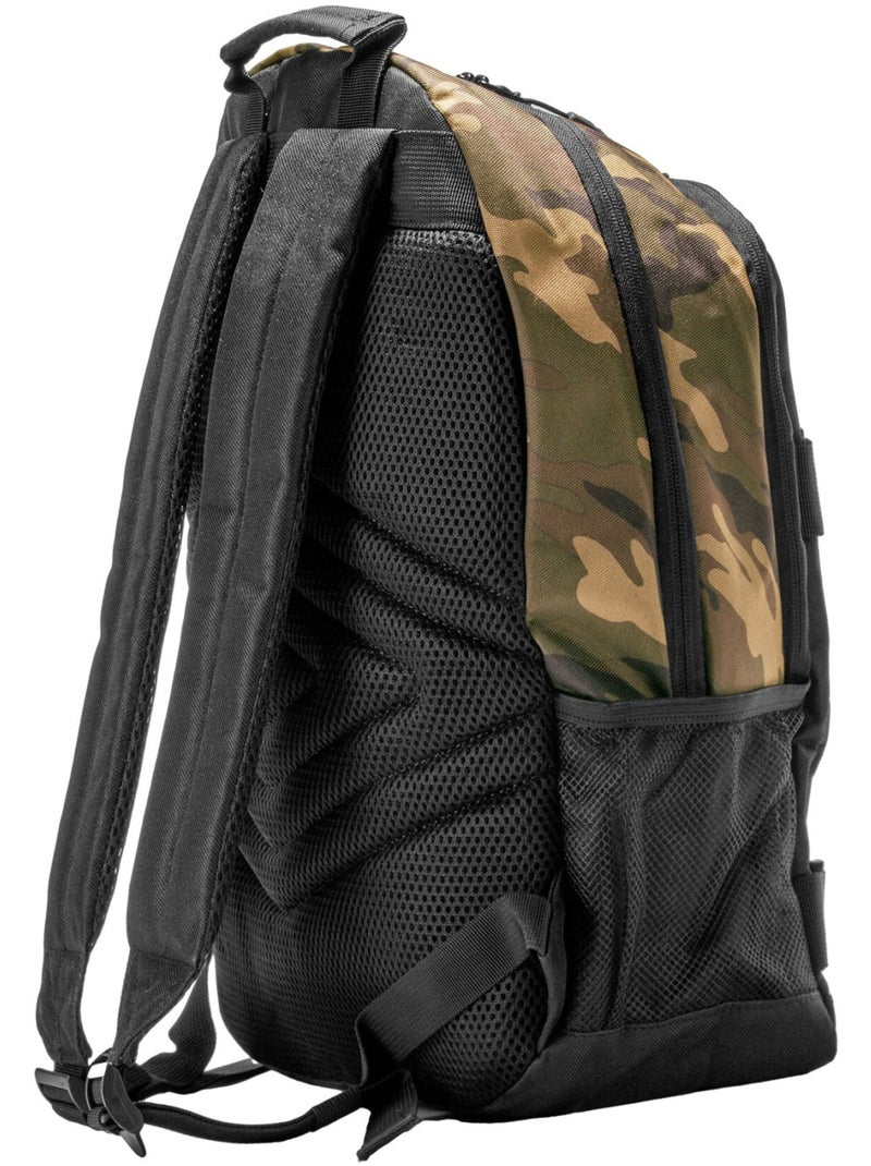 Sac à dos 2 compartiments et dos et bretelles rembourrés Camo Umbro Vert kaki - Kiabi