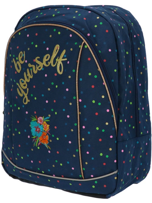 Sac à Dos 2 compartiments Ettavee Be Yourself 42 CM - Kiabi