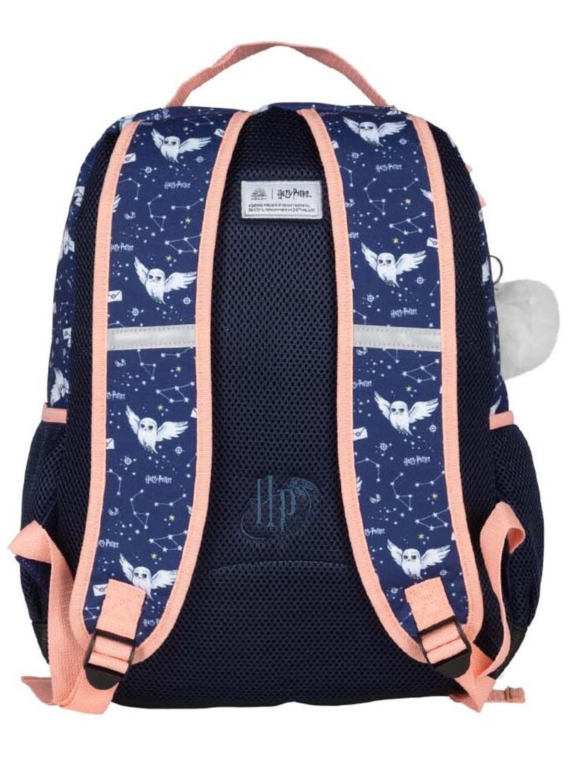 Sac à dos 2 compartiments fille HARRY POTTER Hedwig Bleu gris - Kiabi