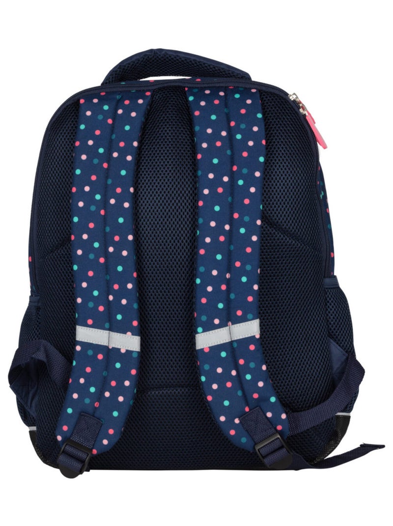 Sac à dos 2 compartiments fille KIP Girl You Rock Marine/Multicolore - Kiabi