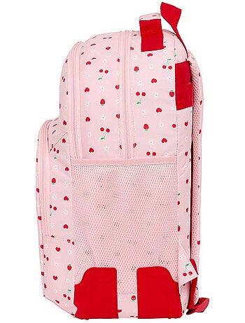 Sac à dos 2 compartiments glowlab fraise cmp design 42 cm
