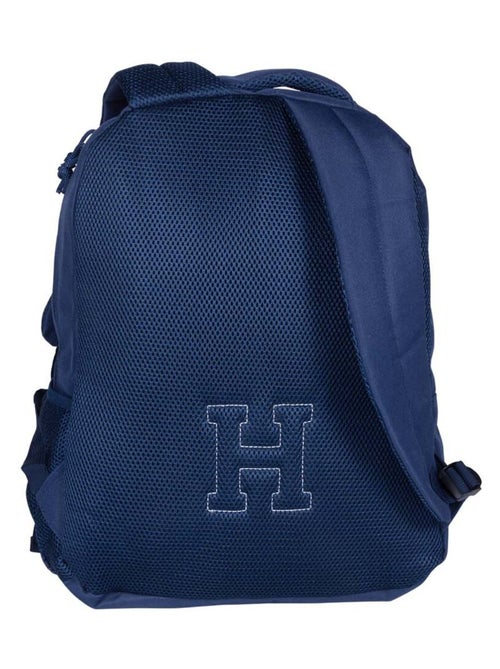 Sac à dos 2 compartiments HARVARD UNIVERSITY bleu marine avec logo brodé - Kiabi