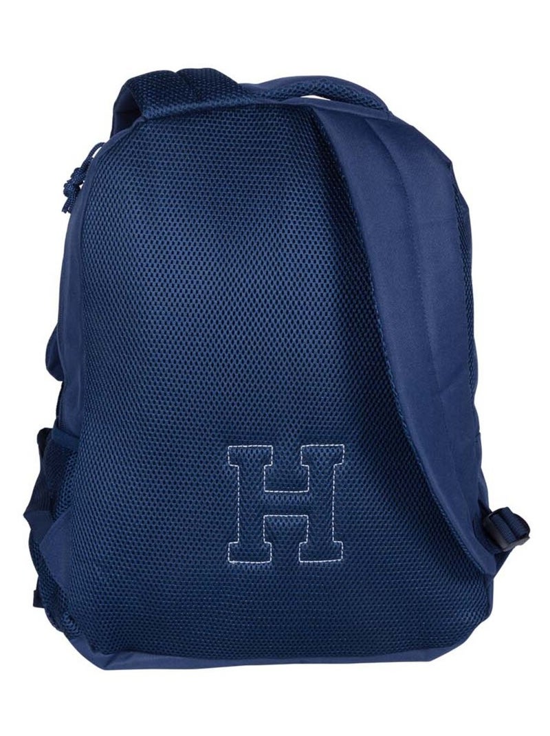 Sac à dos 2 compartiments HARVARD UNIVERSITY bleu marine avec logo brodé Bleu marine - Kiabi